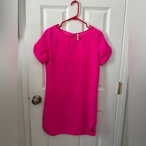 Pink T-Shirt Dress
